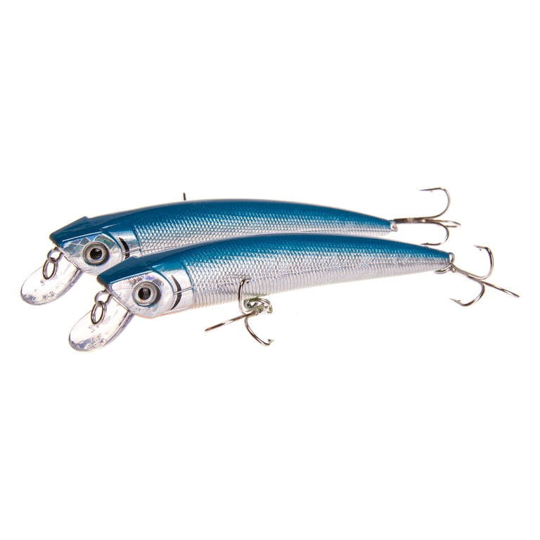 Ozark Trail Minnow Inshore Saltwater Fishing Lures, 2-Pack photo 8