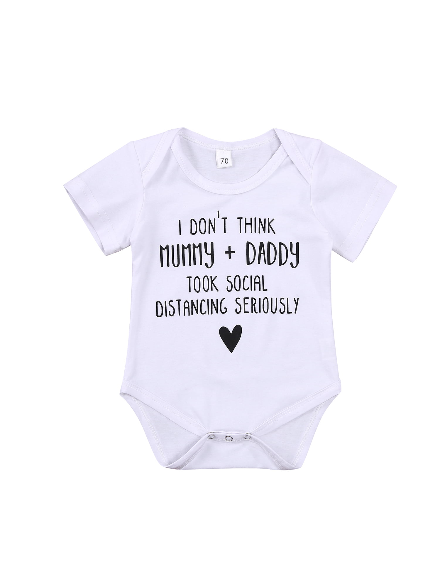 Mom+Dad Me Baby Boys Girls T-Shirt Funny Letter Print Tee Tops Round Neck Newborn Summer Clothes