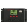 thumbnail image 3 of Controlador solar, Controlador solar PWM 12V PWM Controlador de carga solar Regulador solar Verdadera excelencia, 3 of 8