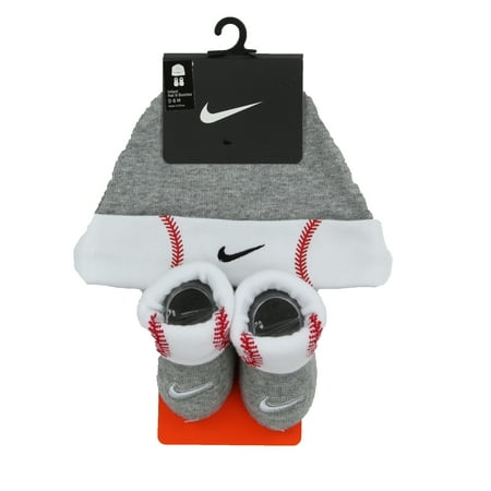 UPC: 0009328502890 | Nike Infant Hat and Booties Sock Set (Baseball (042) 0-6 Months)
