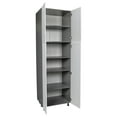 thumbnail image 4 of 24" x 84" Utility Cabinet-Four Door-with Shaker White Matte door, 4 of 5
