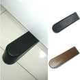 thumbnail image 3 of Heavy Duty Rubber Door Wedge,High 1.2 In High Big Door Stop for Floor Rubber Doorstop Wedge, Door Gaps and Prevent The Lock-Outs,Floor Sturdy Door Stopper for Heavy Duty Door Bottom of Door(Coffee), 3 of 3