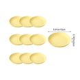 thumbnail image 3 of JZCHUNTOY Household Serving Plate 10 Pieces, Shatterproof Lightweight Food Grade Snack Dish, Heat Resistant Easy to Clean Round Appetizer Plate, Dinnerware for Fruits, Snacks, Daily Meals, 3 of 6