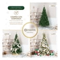thumbnail image 4 of Arbol de Navidad Pino Navideño Frondoso Esquimal Verde Olivo, 2.20m 1800 Ramas, 4 of 6