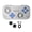 A, variant on Small Portable Controller Hall Effect Sensors Supports Multiple Platform Gaming for NS Lightweight and Ergonomic Build