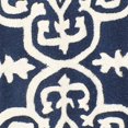 thumbnail image 4 of Safavieh Chatham Dark Blue Contemporary Rug - Round 5', 4 of 5
