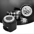 thumbnail image 4 of 30X Magnifier Optical Glass Lens Magnifier Scale Full Metal LED Lights Thread Counter Jewelry Loupe, 4 of 5