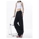 thumbnail image 4 of Pantalones casuales elegantes y cómodos sin esfuerzo para mujer con cordón ajustable, 4 of 5