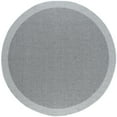 thumbnail image 3 of 6ft Round Water Resistant, Indoor Outdoor Rugs for Patios, Front Door Entry, Entryway, Deck, Porch, Balcony | Outside Area Rug for Patio | Charcoal, Solid | Size: 5'1'' Round, 3 of 6