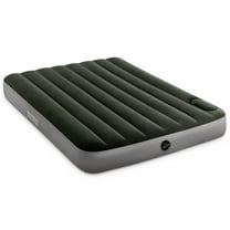 Intex Dura-Beam Standard Series Downy Airbed with Built-In Foot Pump, Full Size