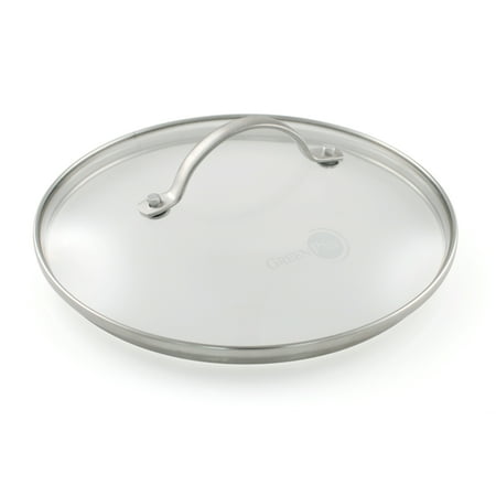 Green Pan 12 Inch Glass Lid with Stainless Steel Handle