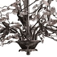 thumbnail image 4 of Circeo 5-Light Chandelier in Deep Rust with Crystal, 4 of 5