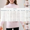 thumbnail image 3 of Atogsazn Toddler Girl Knitted Sweater Kids Casua Long Sleeve Pullover Winter Warm Sweaters Tops Clothing Outerwear 03-Purple 11-12 Years Fashion, 3 of 8