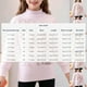 thumbnail image 3 of Cowsor Girl Printed Sweater, Girls Winter Sweaters Long Sleeve Knitted Warm Pullover Tops for Kids, 3 of 7