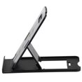 thumbnail image 4 of Fold-up Stand Holder Travel Desktop Cradle Dock N9A for BLU Vivo XL4 XI Plus, Studio X8 HD, Pure View, Life One X3, Tank Extreme Pro (T0010UU) - CAT S41 S48c - Coolpad Illumina, Legacy, 4 of 6