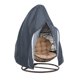 thumbnail image 2 of Toystoory Cubierta colgante para silla de huevo, para Patio exterior, silla columpio, resistente al agua, a prueba de rayos UV, a prueba de polvo, cubierta Cubiertas para muebles de jardín Gris Toystoory HA001739-02, 2 of 6