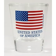 USA Flag Shot Glass