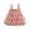Watermelon Red, variant on vdgthytj Toddler Baby Girls Tulle Dress Summer Cute Printed Sleeveless Layered Princess Dress Birthday Party Outfits