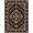 Brown Ivory, Pattern 19, variant on ODIKA 8'x10' Washable Area Rug Vintage Faded Southwestern Distressed Ornate Border Hallway Boho Refined for Living Room, Under Sectional, Family , Durable, Non-Slip