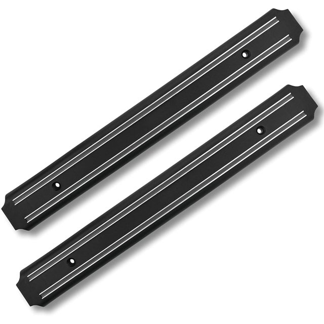 Porta cuchillos magnético 2PCS - Plástico 38x4.8x1.3 Xemadio WMPH-640