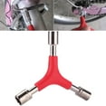 thumbnail image 4 of Hyasfey Y-Shaped 3 Way Socket Wrench Steel Triangle Hex Wrench Bike Repair Tool 4/5/6mm Y-Type Internal Hexagon Wrench for Bicycle Cycling Maintenance, 4 of 7