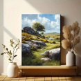 thumbnail image 6 of Landscape Oil Canvas Print, Wall Decor for Living Room Bedroom Dining Room Office Hotel Cafe Farmhouse, 6 of 8