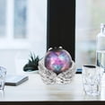 thumbnail image 1 of unbranded Soporte Para Bola De Cristal En Resina Con Forma De Alas Acabado Plateado, 1 of 6