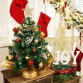 thumbnail image 4 of Set de mesa SY CRAFT para árbol de Navidad con luz LED y adornos, 4 of 7