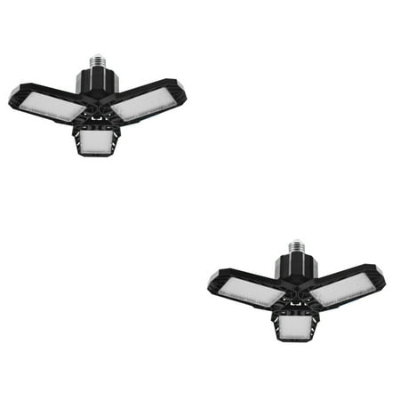 

2 Pack Garage Lights LED Lighting Private Model Bright Abs