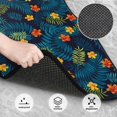 thumbnail image 2 of Daiia Hawaiian Style Printed Car Floor Mats Set of 4, Durable Non Slip Auto Floor Carpet, Car Interior Carpets Proof Foot Pads Anti-Slip Cushion Automoetive Accessories, 2 of 6
