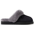 thumbnail image 4 of Pantuflas Fireside de Dearfoams Sydney Resistente al Agua con Forro de Borrego Talla 8 M US, 4 of 7