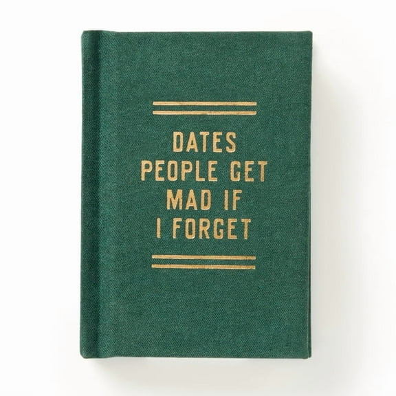 Tiny Diaries Dates People Get Mad If I Forget Tiny Diary, (Hardcover)