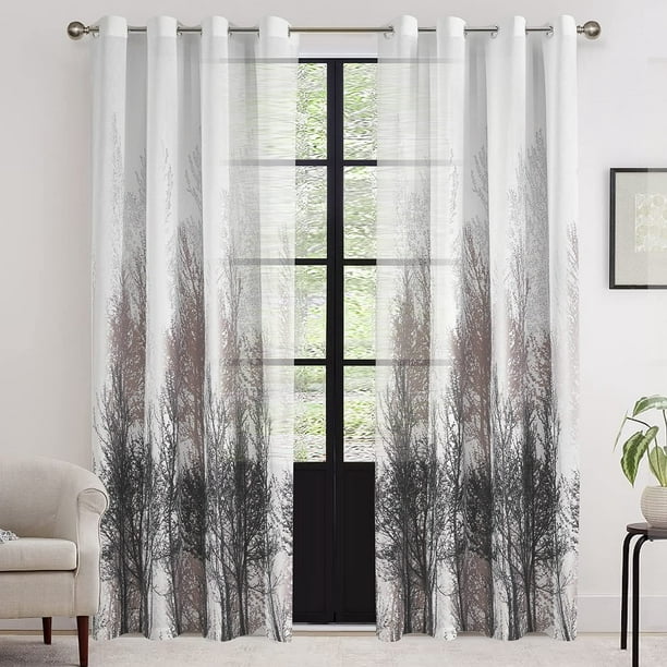 Hofamplly Sheer Curtains 102 Inch Long, Can I Machine Wash Dry Clean Only Curtains