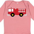 thumbnail image 4 of Inktastic Fire Truck Childs Fireman Boys or Girls Long Sleeve Baby Bodysuit, 4 of 5
