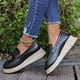 thumbnail image 4 of Xucatan Women's Genuine Leather Moccasins, Comfortable Casual Driving Loafers with Cushioned Insole, Lightweight Slip-On Shoes for Women Gift, 4 of 7