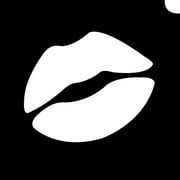 Glimmer Body Art Glimmer Tattoo Stencil - Emoji Lip (5/pk)