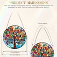 thumbnail image 2 of Threns Hanging Diamond Art Kits for Adults Pendant Suncatcher, Special Shaped Crystal DIY Pearl Diamond Painting Kit, Gift for Spring Summer Window Wreath Decor, 2 of 11