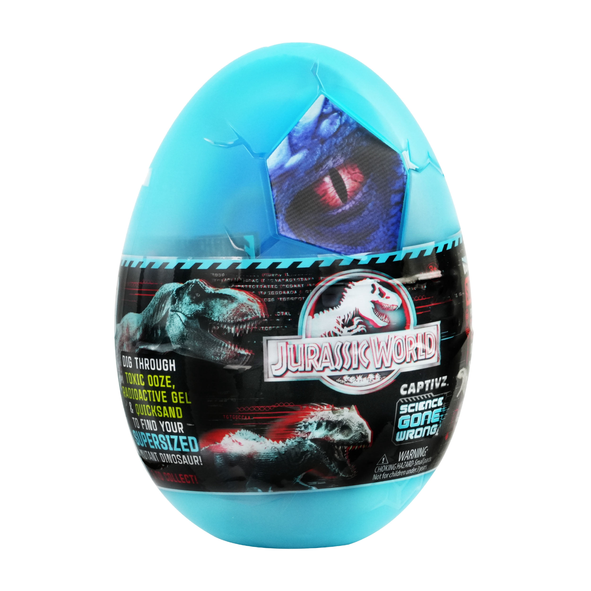 Jurassic World Captivz Science Gone Wrong Surprise Egg , Assorted, Unisex, 3+ Years