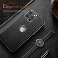 thumbnail image 5 of For Iphone 13 Pro Leather Case Luxury Business Classic Non Slip Soft Grip Full Body Protective Men Phone Cases Cover Compatible With Iphone 13, 5 of 5