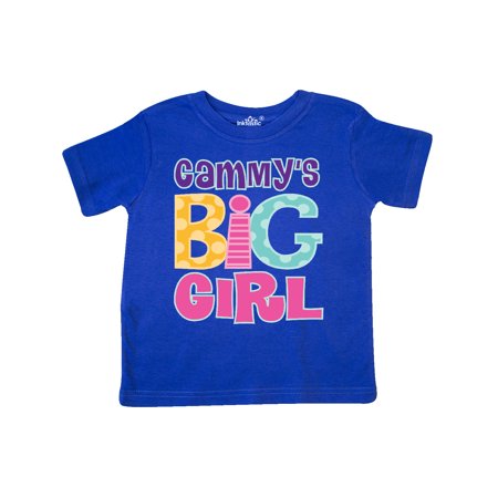 

Inktastic Gammy s Big Girl Gift Toddler Toddler Girl T-Shirt