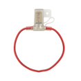 thumbnail image 3 of Portafusibles 5A Y Reinicio Manual De Cable De Fusible 28V/32V 12Awg Impermeable A Prueba De Polvo Transparente Para Coche Automóvil Yate Rv Camión Vehículo Vogacara VI009538-01, 3 of 7