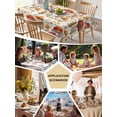 thumbnail image 5 of Mushroom Tablecloth Rectangle Table Cloth 60x102 , Waterproof Tablecloth Outdoor Table Cloth, Fall Thanksgiving Mushroom Maple Leaf Botanical Washable Table Cover for Kitchen Dining Party, 5 of 8
