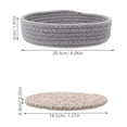thumbnail image 2 of PENIKOKO 5-Pack Cotton Rope Trivets for Hot Pots, Pans, and Kitchen Table Mats, 2 of 8