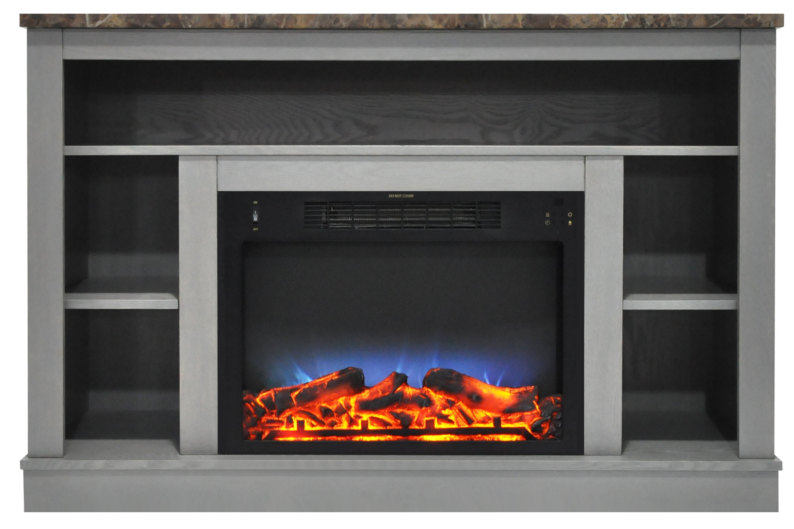 Cambridge Seville 47" Electric Fireplace Mantel Heater with MultiColor