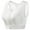 White, variant on Jgppe Sport Bras for Womens Front Closure Zipper High Impact Shape Wicking Shock-Proof Bras for Running Workout