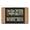 Oak, variant on La Crosse Technology Atomic Digital Clock with Temperature and Moon Phase, Black finish, 513-1417BS