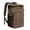 Brown and Black, variant on Travel Cooler Bag - Black and Tan Leopard Print Camping Beer Cooler Backpack with Bottle Opener- Waterproof Insulated Picnic Backpacks - Cooler Bag for Beach