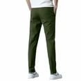 thumbnail image 4 of Bevawear Glide Pants for Men – Unisex Quick Dry Pull-On Stretch Pants, Lightweight Active Stretch Trousers for Outdoor and Everyday Army Green 5XL, 4 of 4