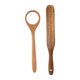 thumbnail image 1 of Espátula de madera plana, batidor de masa, utensilio de cocina, espátula de madera, huevo de madera de cocina C, 1 of 9