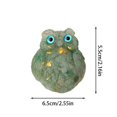 thumbnail image 3 of Aimants de Réfrigérateur en Résine Hibou Cristal Colle Pierre Concassée Hibou avec Purification pour Cuisine &, 3 of 5